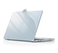 FONREST Coque souple pour MacBook Air 13 M4/M3/M2/M1 puce 13,6 pouces, transparente à clipser flexible TPU+PC, anti-rayures, anti-choc, housse de protection A3240 A3113 A2681 (Crystal Clear)