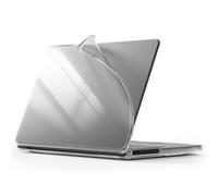 FONREST Coque souple pour MacBook-Pro-14" M4/M3/M2/M1 Pro Max, ultra mince transparente à clipser flexible TPU + PC coque de protection antichoc A3112 A3185 A3401 A2918 A2992 A2779 A2442 (cristallin)
