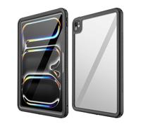 FONREST IP68 Coque étanche à la poussière pour iPad Pro 13" 7{^>e<^} génération M4 2024, ultra mince, anti-choc, sable, neige, plein corps, étanche, plage sous-marine, extérieur, coque transparente
