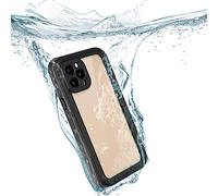 FONREST Redpepper IP68 Imperméable Coque pour iPhone 12 Pro Max 6,7'', Tout Le Corps Scellé Anti-Choc Anti-poussière sous-Marin Svelte TPU PC Robuste Housses, Prend en Charge la Charge sans Fil
