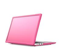 FONREST Rigide Coque pour Huawei MateBook D14 2022/Honor Magicbook 14/X14 2022 Etui, givré translucide revêtement mat anti-traces de doigts anti-dérapant anti-chocs Housse de protection (Rose)