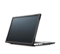 FONREST Rigide Coque pour Huawei MateBook D14 2022/Honor Magicbook 14/X14 2022 Etui, givré translucide revêtement mat anti-traces de doigts anti-dérapant anti-chocs Housse de protection (Noir)