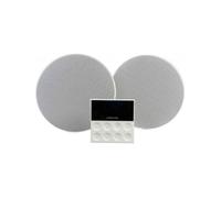 Fonstar KS-WALL Kit Amplificador de Pared y 2 Altavoces de Techo Bluetooth/USB/FM/AUX