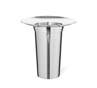 Fontaine 01 Vase en Acier Inoxydable