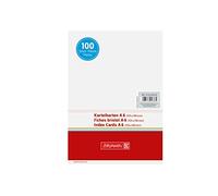 Fontaine 102260000 onglet (A6, papier, 100 pièces, emballé sous vide) Blanc