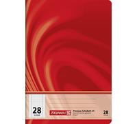 Fontaine 104572802 Cahier A5 Vivendi (32 pages quadrillées, 5 mm, avec bord, linéature 28)