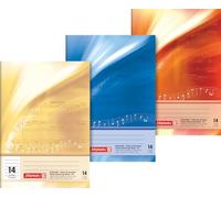 Fontaine 1046330 Note Manche (A5, 16 feuilles, horizontal, linéature 14)