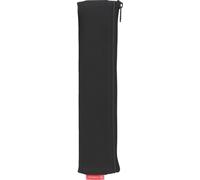 Fontaine 104903590 1 Colour Code Pencil Case With Elastic Band, 21 X 5 X 1 Cm, Suede And Black/Onyx