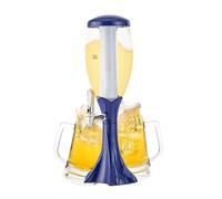 Fontaine à bière lumineuse - Alcool, réservoir de glace | Baril de boisson rechargeable avec bec verseur - Approvisionnement créatif de fête pour pub, événements de collection, célébration, salon