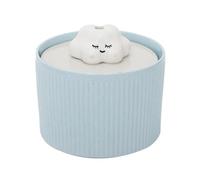 Fontaine à boire en céramique pour animaux de compagnie - Distributeur d'eau automatique de 1,2 L - Fontaine d'eau silencieuse pour chien, fontaine pour animaux de compagnie, distributeur d'eau pour