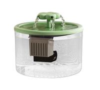Fontaine à Boire for Chat de 1,2 l, for Usage intérieur, Filtre à Circulation Automatique, Fontaine silencieuse for Animaux de Compagnie, Distributeur d'eau Qui coule(Groen)