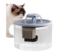 Fontaine à Boire for Chat de 1,2 l, for Usage intérieur, Filtre à Circulation Automatique, Fontaine silencieuse for Animaux de Compagnie, Distributeur d'eau Qui coule(Blauw)