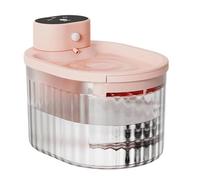 Fontaine à boire pour animaux de compagnie Distributeur d'eau automatique Silencieux Gamelle pour plusieurs animaux de compagnie