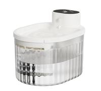 Fontaine à boire pour animaux de compagnie Distributeur d'eau automatique Silencieux Gamelle pour plusieurs animaux de compagnie