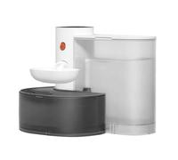 Fontaine à boire pour chats, distributeur d'eau auto-remplissant, bol spacieux de 3 litres pour animaux domestiques, design automatique qui fournit un approvisionnement continu en eau douce pour une