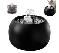 Fontaine À Chat - Fontaine d'eau Électrique pour Animaux Domestiques | Distributeur d'eau Filtrée avec Capteur 3D pour Chaton Et Chien À La Maison Ou À L'Extérieur