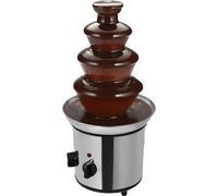 Fontaine à chocolat, design à 4 niveaux, capacité de 1,8 l, construction en acier inoxydable