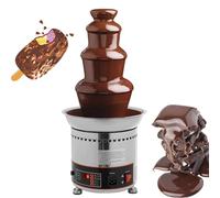 Fontaine à chocolat professionnelle à 4/5/6 niveaux,chauffe-fondue électrique à température réglable for chocolat,caramel,sauce barbecue,for buffet de mariage, restauration,événements de fête(4tiers)