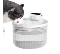 Fontaine À Eau À Chat sans Fil,2L Abreuvoir Silencieux pour | Abreuvoir Filtrant À | pour Maîtres d'animaux Vétérinaires Refuges Fermiers Grange Terrasse Chatterie