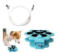 Fontaine à eau à pédale interactive pour chien | Arroseur d'eau pour chien activé par les pattes pour jardin, cour, arrière-cour, abri et petits, moyens et g