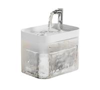 Fontaine à eau automatique pour animaux domestiques avec filtration avancée et pompe super silencieuse, bol d'eau de grande capacité pour chats et chiens, utilisation en intérieur, avec détection