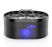 Fontaine à Eau Automatique pour Chat - 2,2L - Distributeur Eau Chat avec LED - Super Silencieuse, Chiens, Plusieurs Animaux de Compagnie