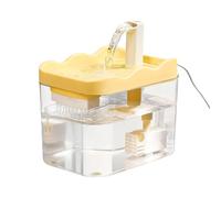 Fontaine à Eau Automatique pour Chat - Bol Smárt Powër Off, Distributeur à Pompe Silencieux de 1 L, Distributeur continu de flów en matériau PP Pet | Fontaine d'hydratation sûre pour Chatons