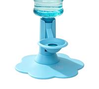 Fontaine À Eau Automatique pour Chat sans Électricité Ventouse | Distributeur Eau Animal Automatique Mangeoire Chien Pour Petit Grand Chiot Maison Extérieur