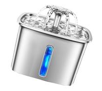 Fontaine à eau automatique pour chats 2,6 L - Distributeur d'eau silencieux - Distributeur d'eau pour animaux domestiques - Grande capacité