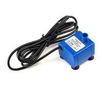 Fontaine à eau automatique sans danger pour chiens chats - De haut de gamme - Tapis antidérapant en silicone - Pour 1,6 l - Fleur Blue Water Pump