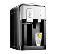 Fontaine à Eau avec Machine à glaçons, Distributeur d'eau Chaude et Froide à Chargement par Le Haut, Installation Facile, Petite Fontaine de Bureau for la Maison, Le Bureau ou Le dortoir