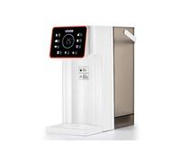 VEVOR Distributeur d'Eau Chaude Instantanée de Comptoir, Fontaine à Eau Chaude avec Réservoir Amovible de 3 L, 6 Températures Réglables et 8 Volumes, Chauffage Rapide avec Écran Tactile, pour Maison