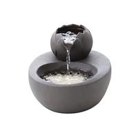 Fontaine A Eau Chat Ceramique,Ceramic Water Fountains for Cats,Fontaine A Chat, Chats Circulation Eau Vive (Blanc)