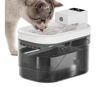 Fontaine À Eau Chat Sans Fil Abreuvoir Rechargeable 2 L Avec Capteur De | Fontaine Pour Chaton D'Intérieur Intérieur Maison Salon Jardin Patio Vacances W nd Escapade