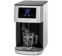 Fontaine à eau chaude - ProfiCook PC-HWS 1145 - 2600 W - Sécurité enfants - Boitier en acier inoxydable - Gris