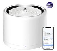 PETKIT EverSweet 3 Pro UVC gamelle et abreuvoir pour chiens et chats Acrylonitrile-Butadiène-Styrène (ABS), Silicone, Acier inoxydable Blanc Universel Fontaine à eau automatique pour animaux de compagnie