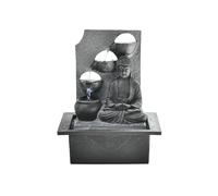 Fontaine à Eau de Table Décoration d'intérieur en résine Bouddha Zen 21 x 18 x 27 cm
