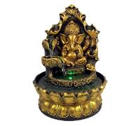Fontaine à eau de table, fontaines à eau d'intérieur pour la maison, fontaine à cascade Ganesha, décoration de cascade, fontaines de chute d'eau