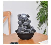 Fontaine à Eau Décorative pour Bureau et Intérieur - Décoration Zen Moderne pour Salon