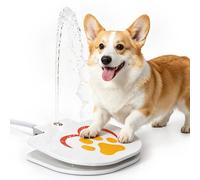 Fontaine à eau d'extérieur pour chien, sans électricité, arroseur pour animaux de compagnie, distributeur de boisson contrôlé par les pattes pour grands et petits chiens, arroseur automatique pour