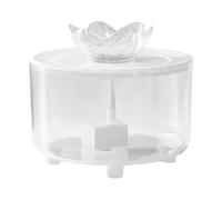 Fontaine à eau d'intérieur pour chats - Bol d'hydratation silencieux, distributeur d'eau automatique antidérapant avec système de filtre avancé | Pour les petites, moyennes et grandes races, chambre à