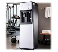 Fontaine À Eau Domestique Compacte, Autonome, Alimentée par Le Réseau d'eau, À Chargement par Le Sol, 3 Réglages De Température, Design Moderne Et Élégant