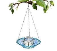 Fontaine à eau électrique transparente antirouille alimentée par USB 45 x 23,5 x 23,5 cm - Économie d'espace - Durable pour cour, , balcon, pelouse, prairie