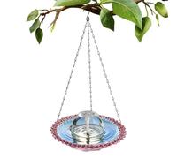 Fontaine à eau électrique transparente antirouille alimentée par USB 45 x 23,5 x 23,5 cm - Économie d'espace - Durable pour cour, , balcon, pelouse, prairie