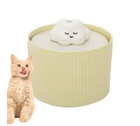 Fontaine à eau en céramique pour chat - Bol d'eau pour chat, distributeur d'eau automatique pour chat | Distributeur d'eau en céramique pour chien, fontaine à eau silencieuse pour petits chiens, chats