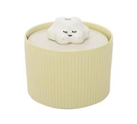 Fontaine à eau en céramique pour chat - Distributeur d'eau automatique de 1,2 L | Fontaine d'eau silencieuse pour chien, fontaine pour animaux de compagnie, distributeur d'eau pour chat, fontaine pour