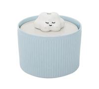 Fontaine à eau en céramique pour chat | Fontaine automatique de 1,2 l pour chien, fontaine à boire silencieuse pour chat, fontaine à eau en céramique, distributeur d'eau pour animaux de compagnie,