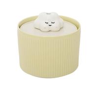 Fontaine à eau en céramique pour chat | Fontaine automatique de 1,2 l pour chien, fontaine à boire silencieuse pour chat, fontaine à eau en céramique, distributeur d'eau pour animaux de compagnie,