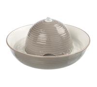Fontaine à eau en céramique Vital Flow - TRIXIE - 1,5 L - Gris et blanc