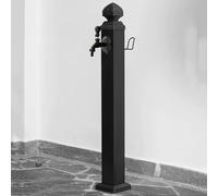 Fontaine à eau extérieure avec robinet et crochet en acier inoxydable, antigel pour colonne d'eau de jardin, robinet décoratif pour arrosage de jardin, lavage de voiture